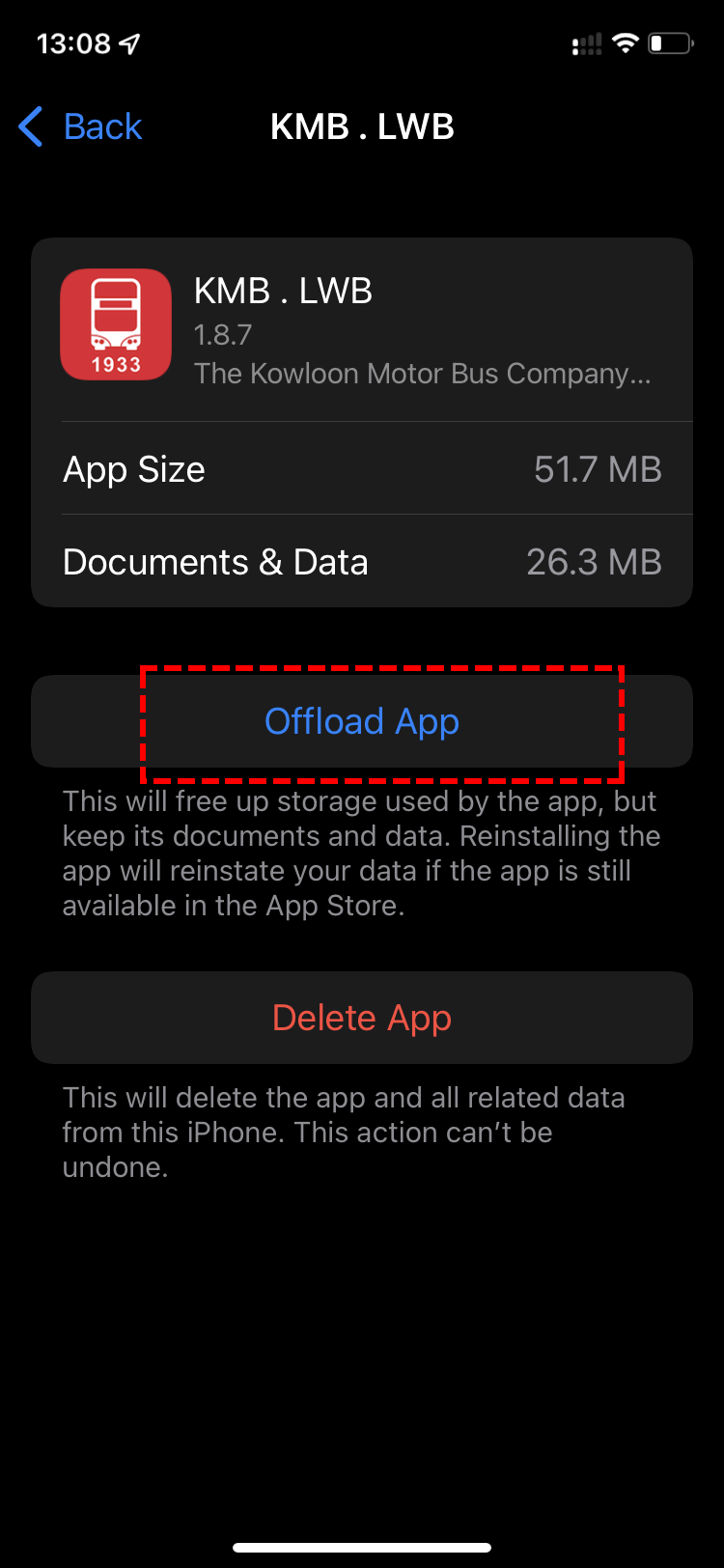 006 - 點擊Offload App